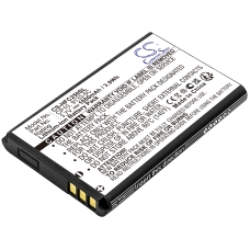 Compatibele batterijvervanging voor Swissvoice  MM440BB, 6651, BAT-C120, SD474050A, Z-IN100...