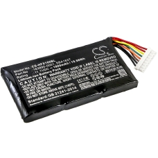 Compatibele batterijvervanging voor Honeywell 163890-0001,163890-0001B,SBA163T