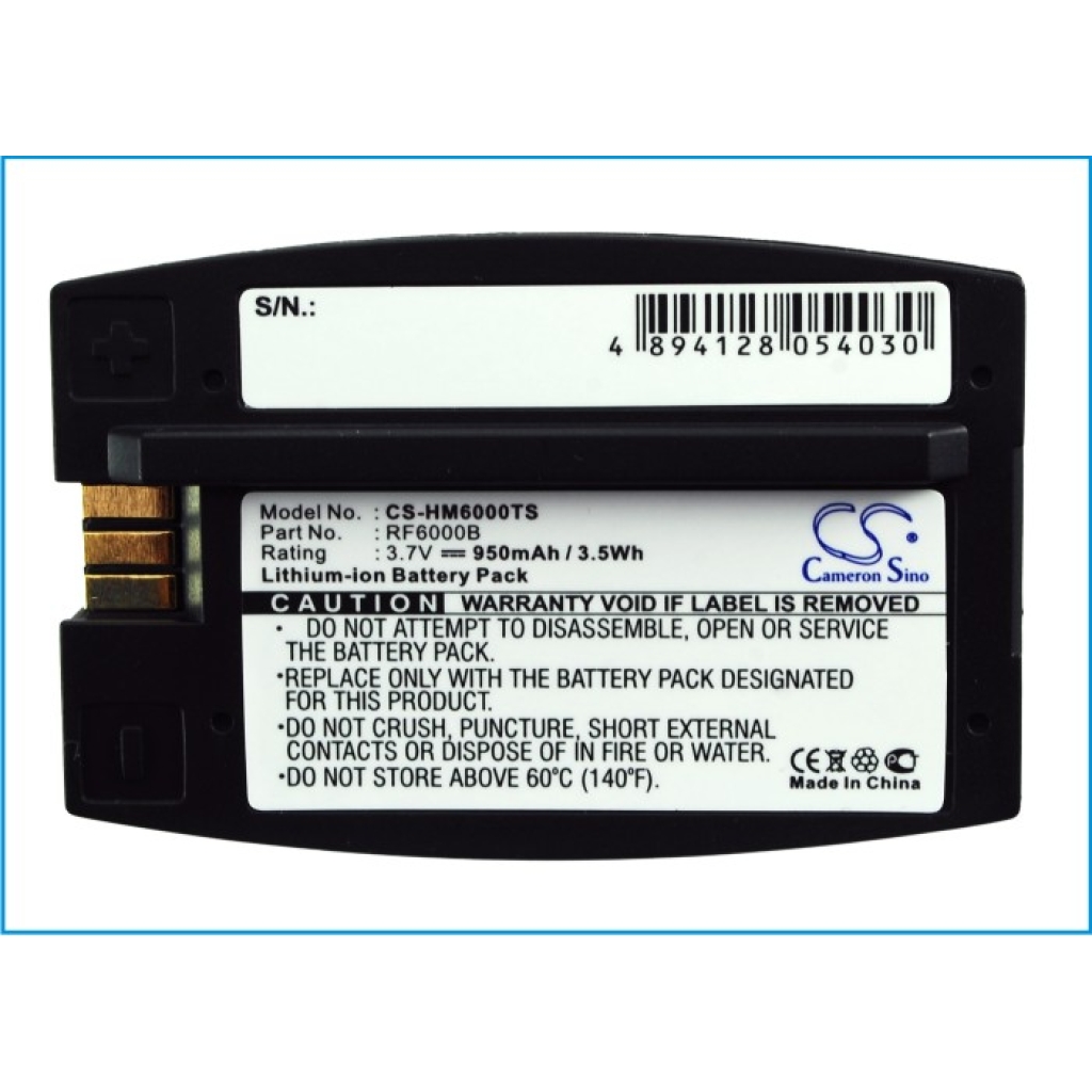 Batterij voor draadloze headset HME CS-HM6000TS