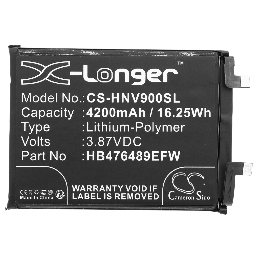 Batterijen Vervangt HB476489EFW