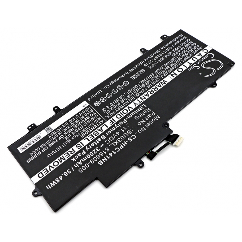 Notebook batterij HP Chromebook 14-AK013DX (CS-HPC141NB)