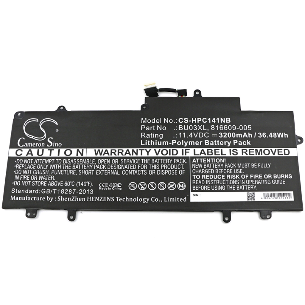 Notebook batterij HP Chromebook 14-AK013DX (CS-HPC141NB)