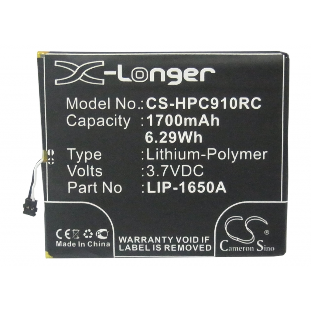 Batterijen Vervangt LIP-1650A