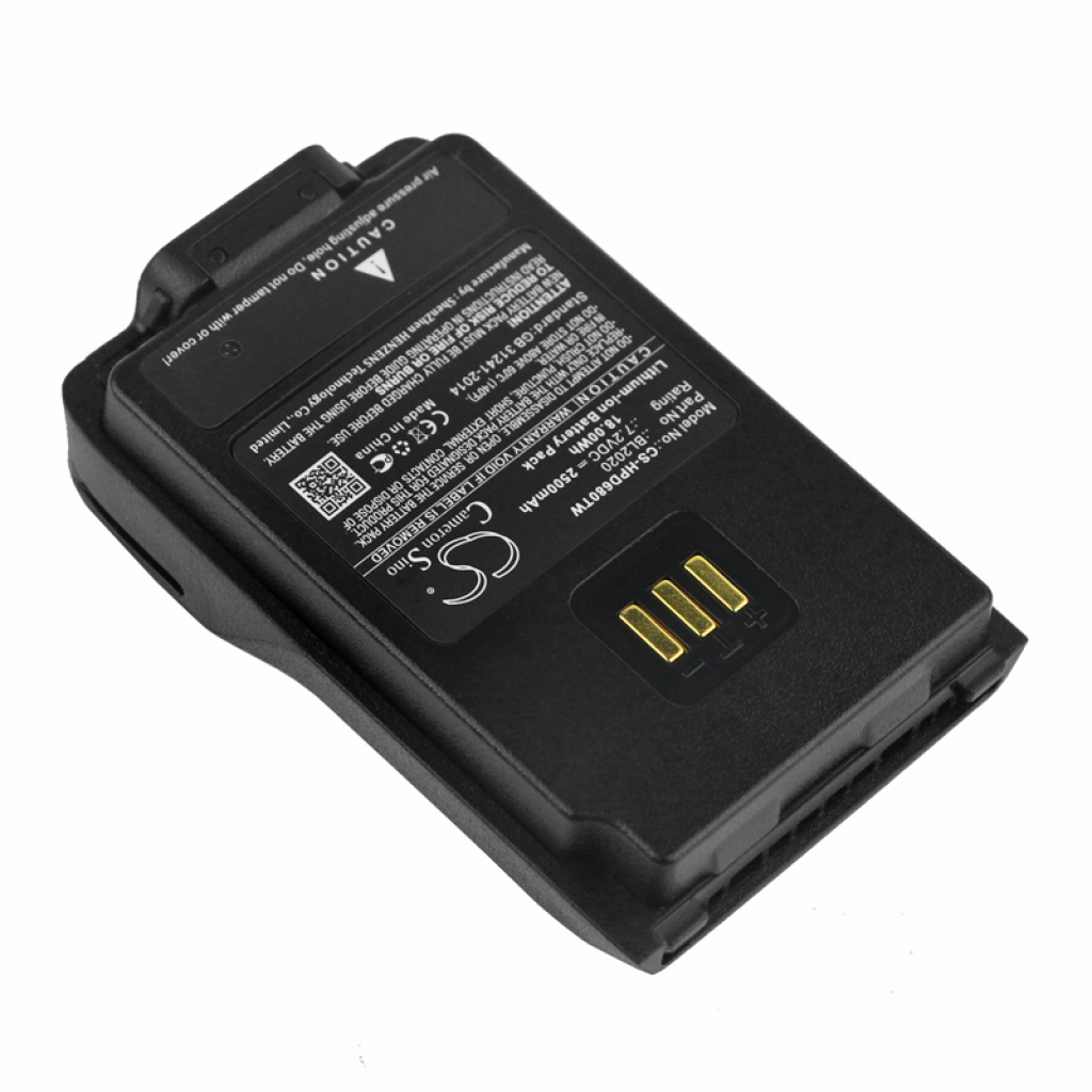 Batterij voor tweerichtingsradio Hytera PD560 UL913 (CS-HPD680TW)