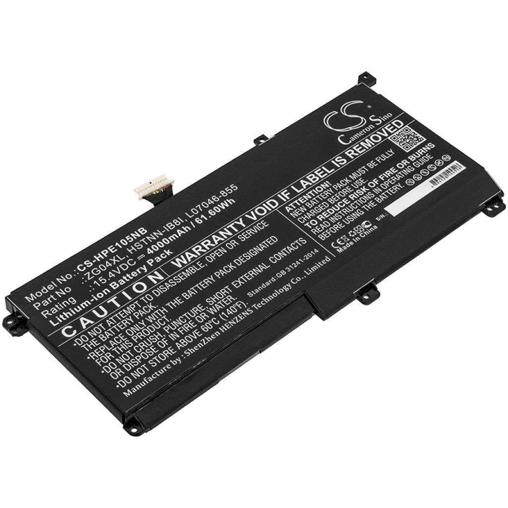 Notebook batterij HP CS-HPE105NB