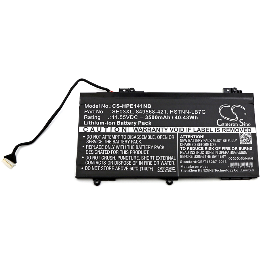 Notebook batterij HP Pavilion 14-AL110TU (CS-HPE141NB)