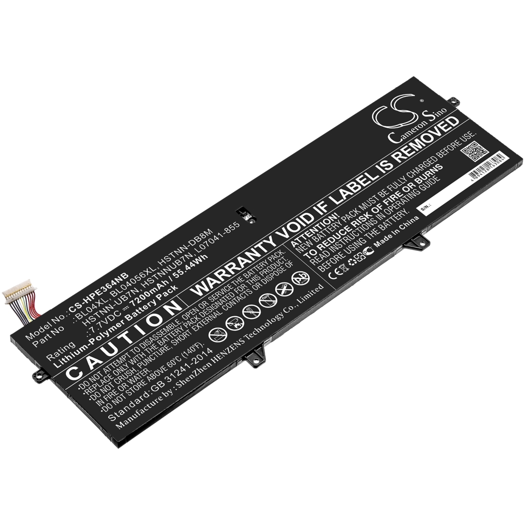 Notebook batterij HP CS-HPE364NB