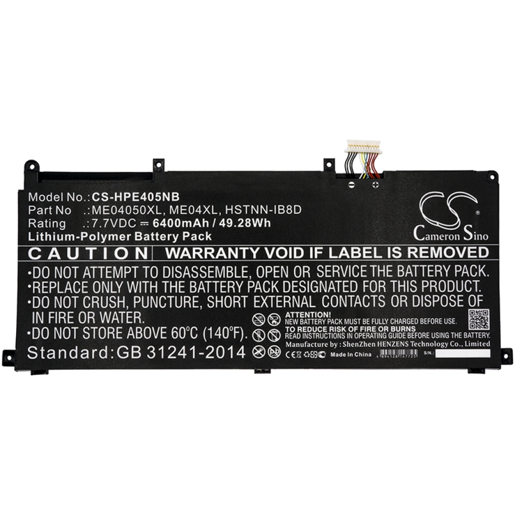 Notebook batterij HP CS-HPE405NB