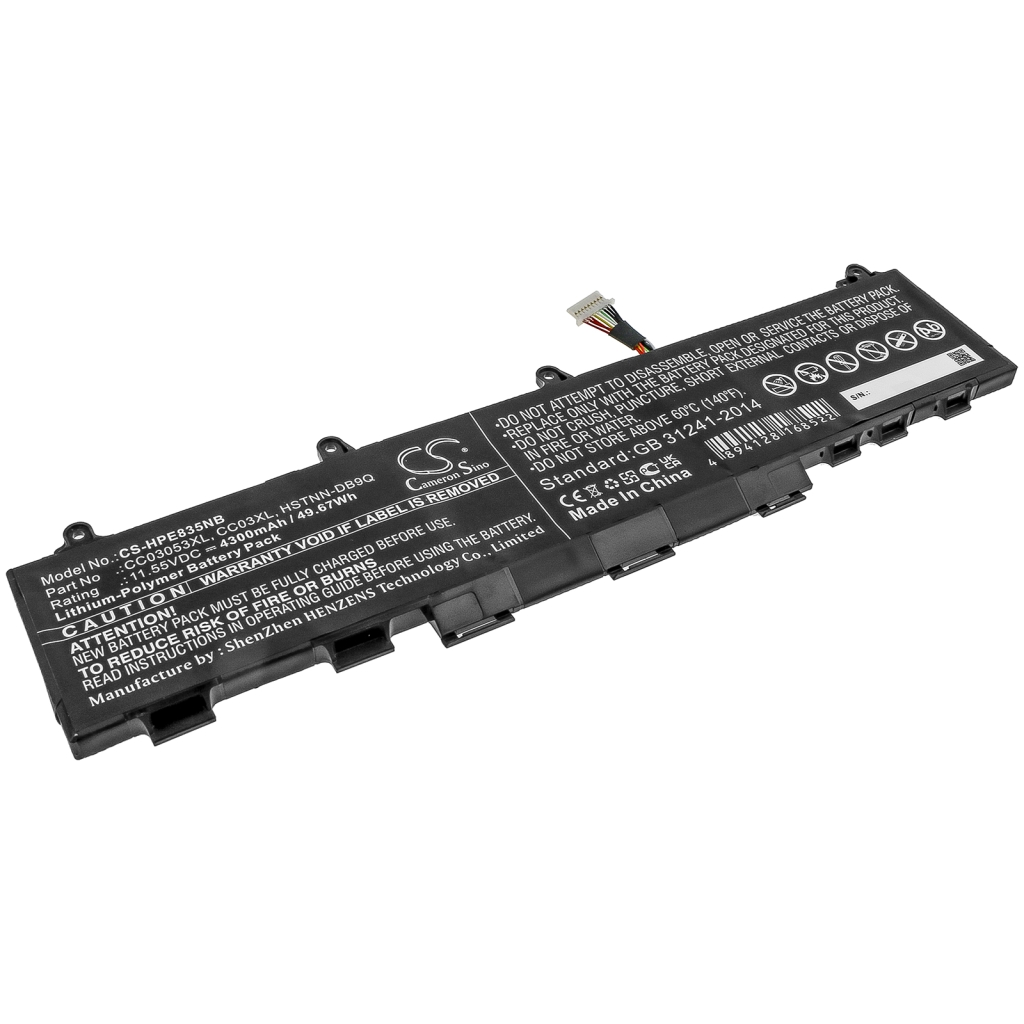 Notebook batterij HP EliteBook 830 G7