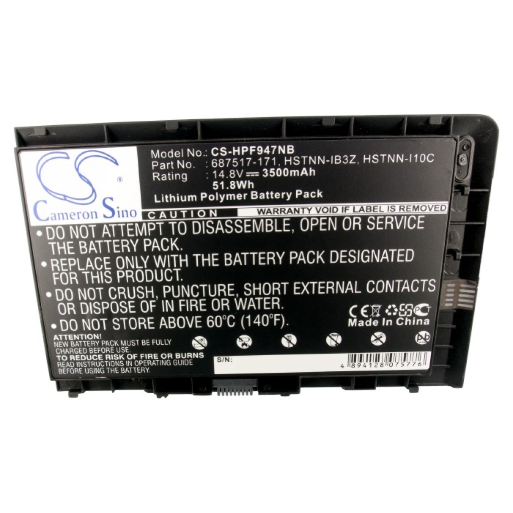 Batterijen Vervangt BT04052XL