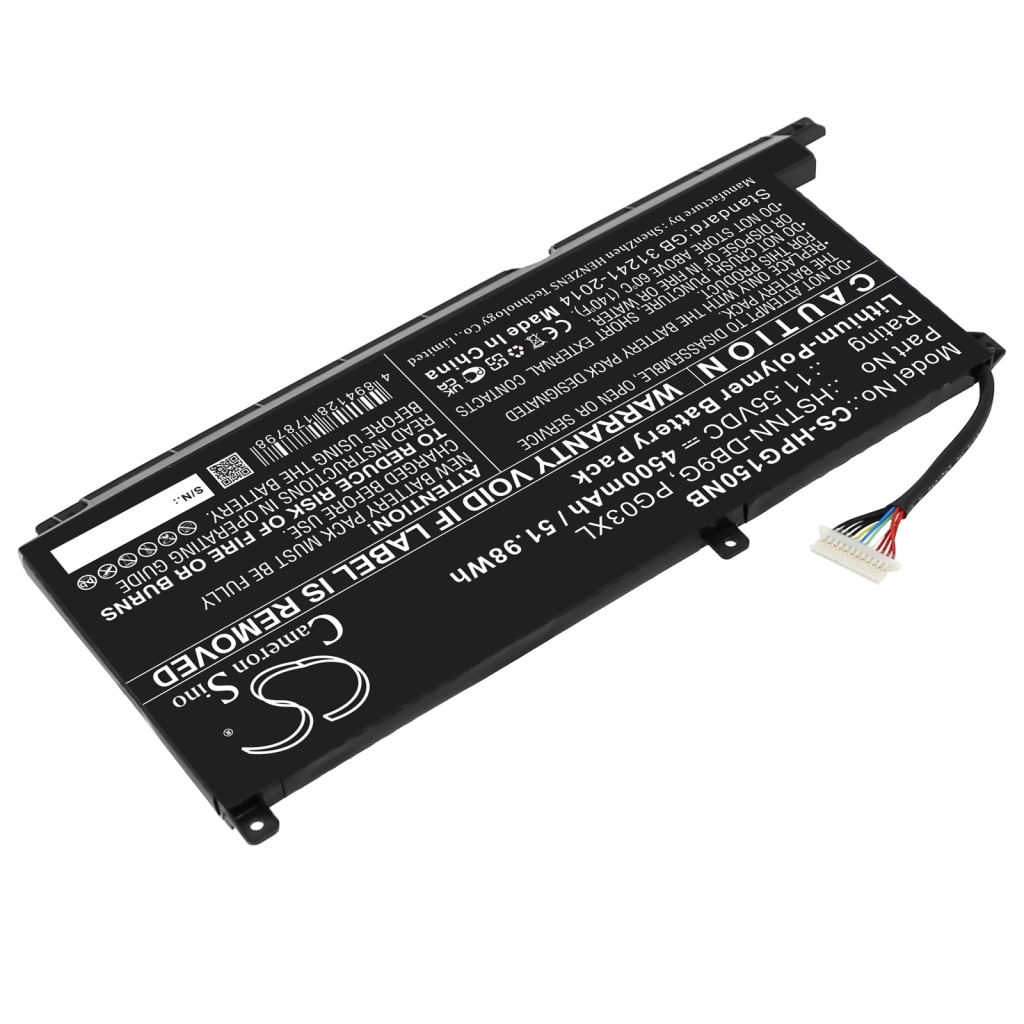 Notebook batterij HP Pavilion Gaming 16-A0022NL (CS-HPG150NB)