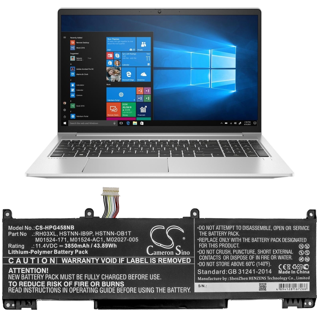 Notebook batterij HP ProBook 650 G8