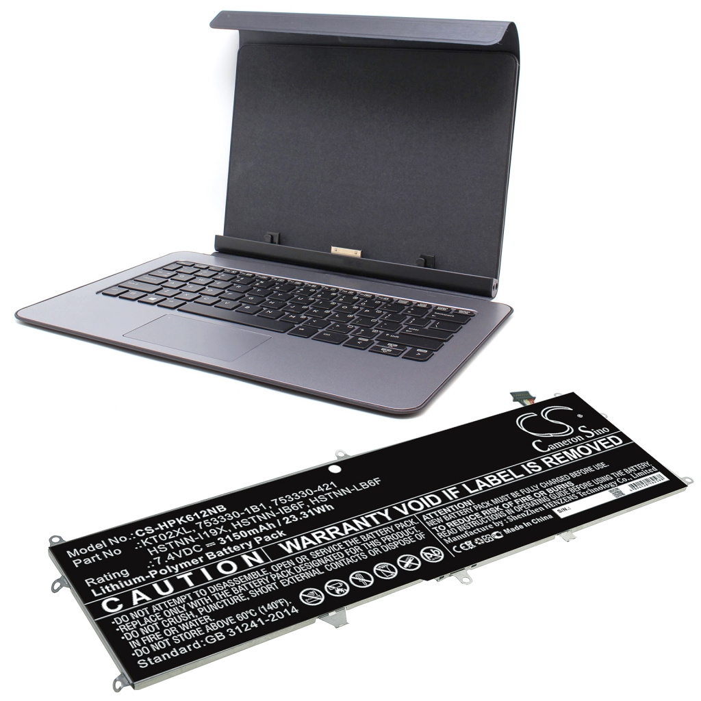 Notebook batterij HP CS-HPK612NB