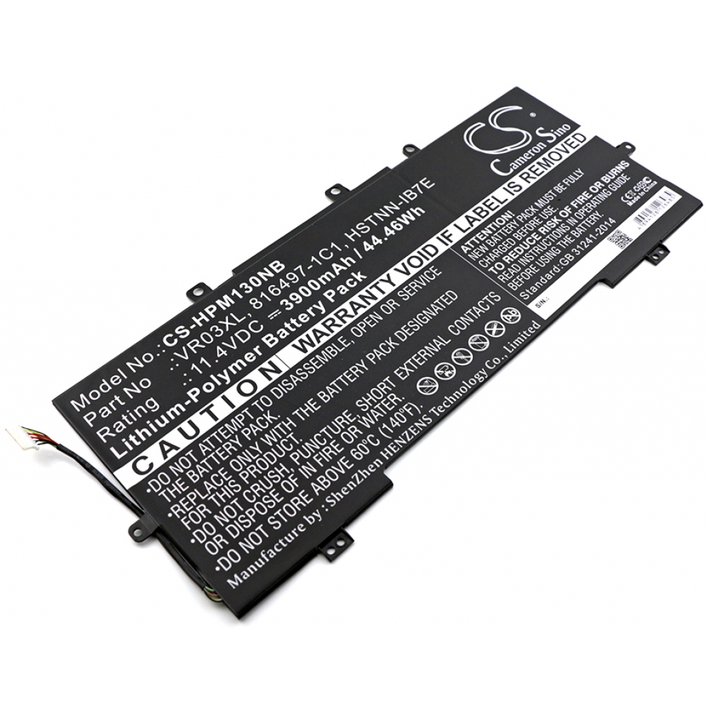 Notebook batterij HP Envy 13-D010TU (CS-HPM130NB)