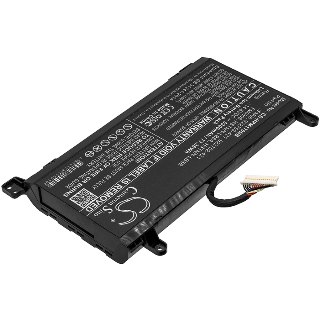 Notebook batterij HP Omen 17-AN084NZ