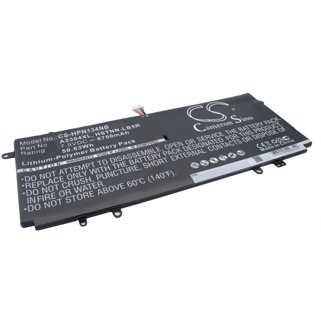 Notebook batterij HP Chromebook 14-q055no (CS-HPN134NB)
