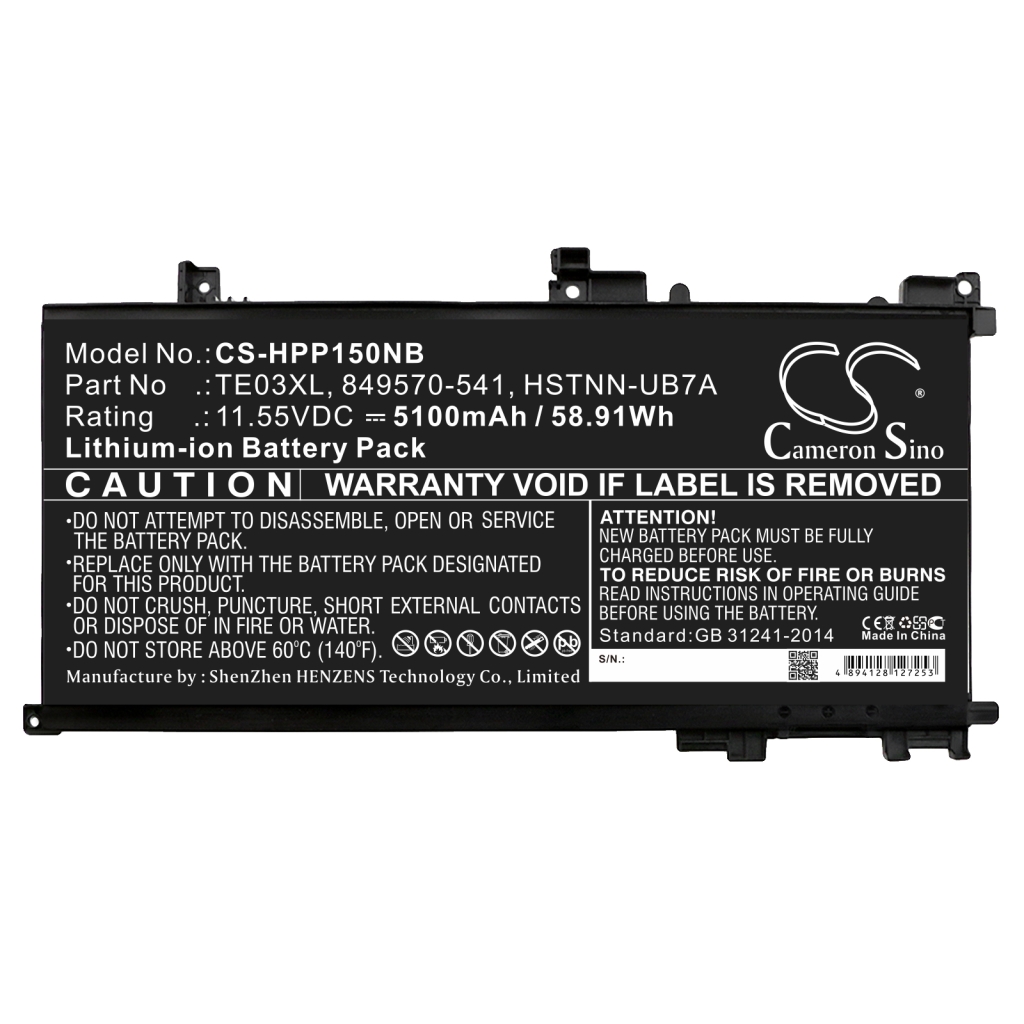 Notebook batterij Asus CS-HPP150NB