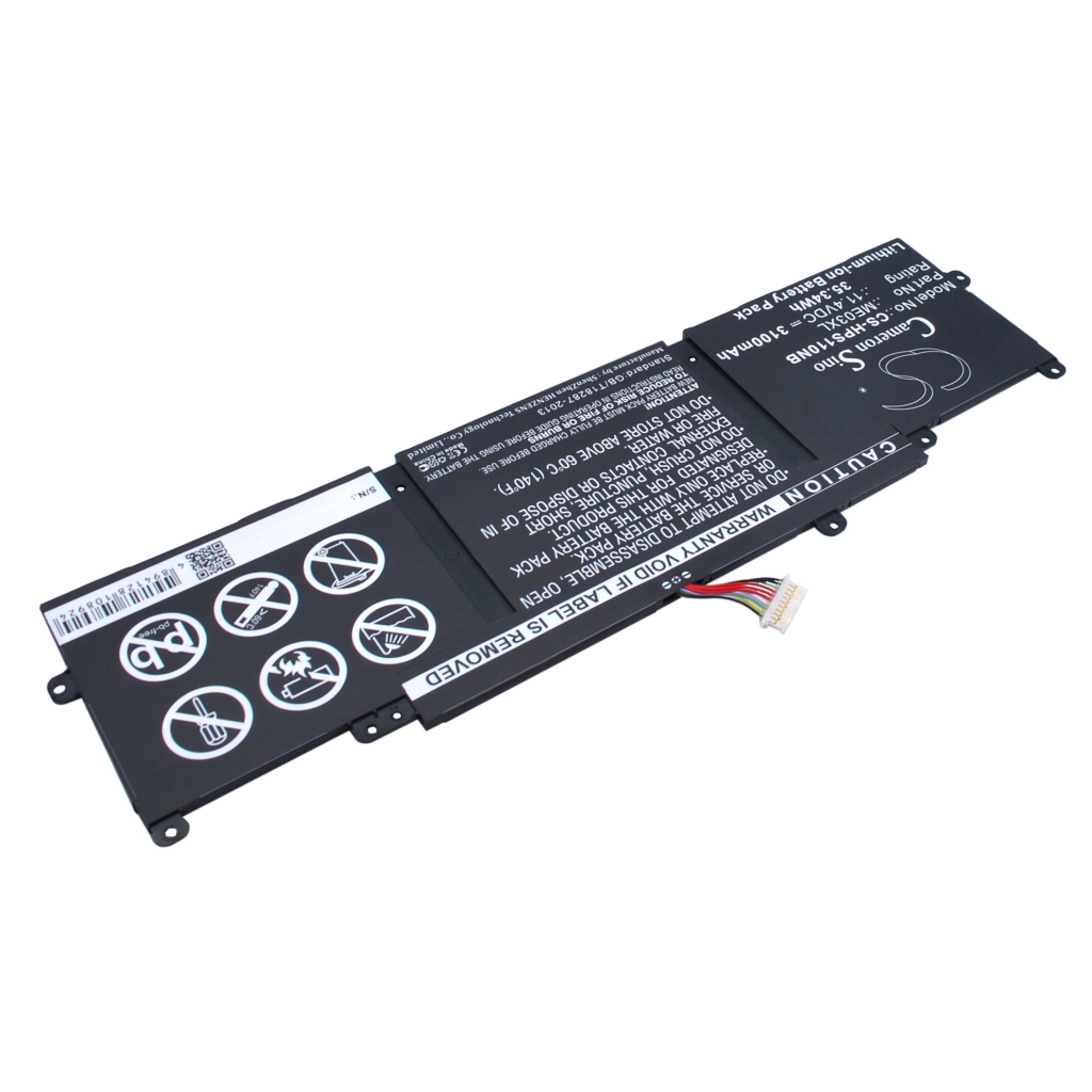 Notebook batterij HP CS-HPS110NB