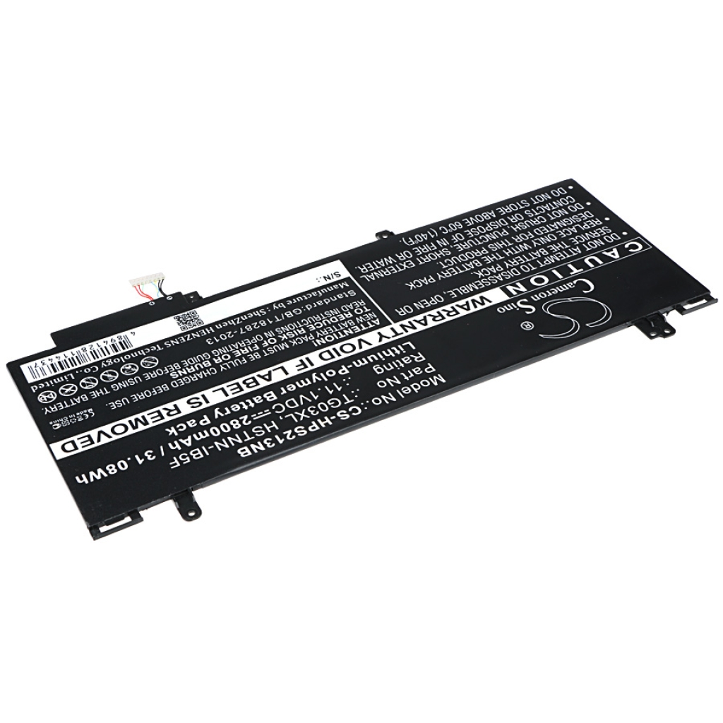 Notebook batterij HP CS-HPS213NB