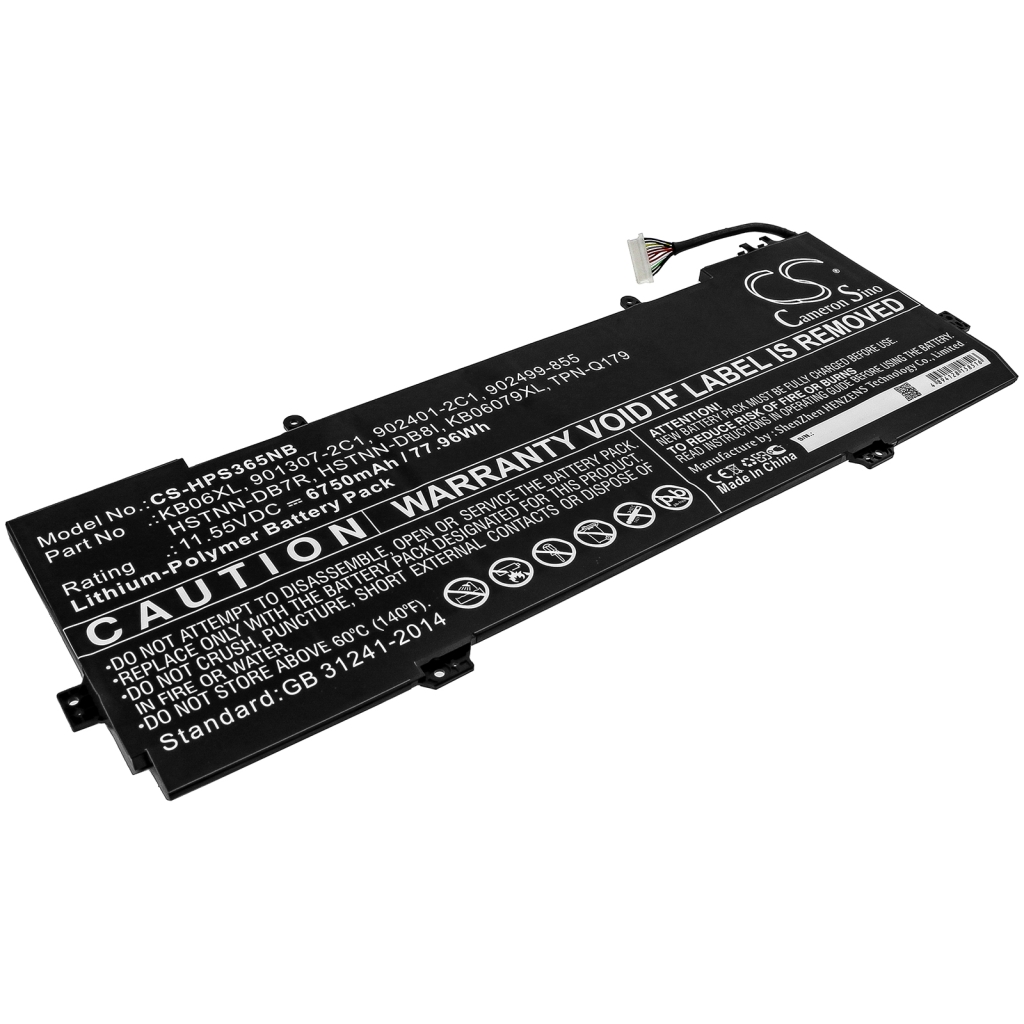 Notebook batterij HP Spectre X360 15-DF0002NA