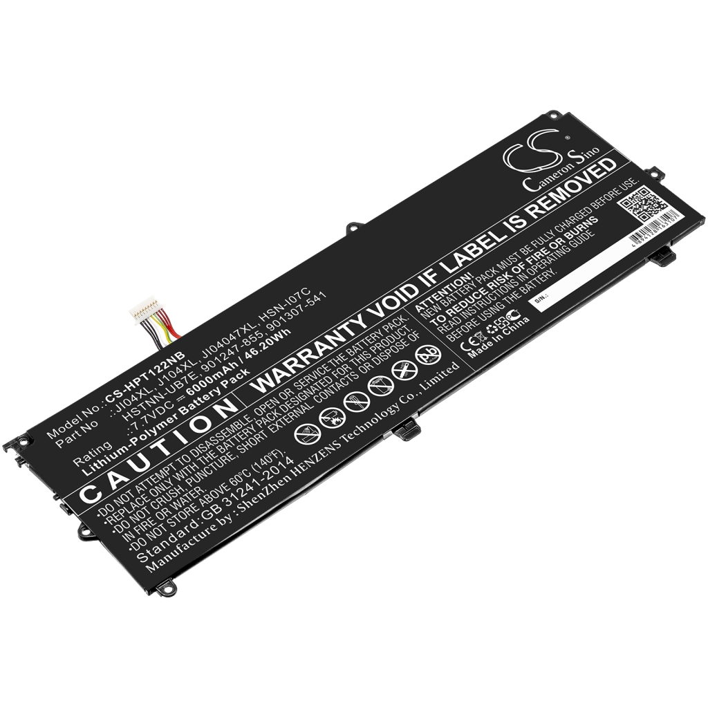 Notebook batterij HP CS-HPT122NB