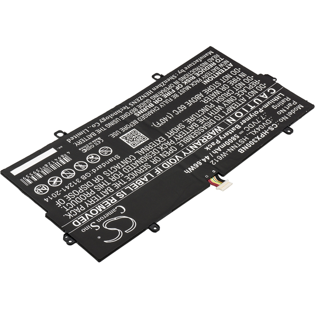 Notebook batterij HP CS-HPX300NB