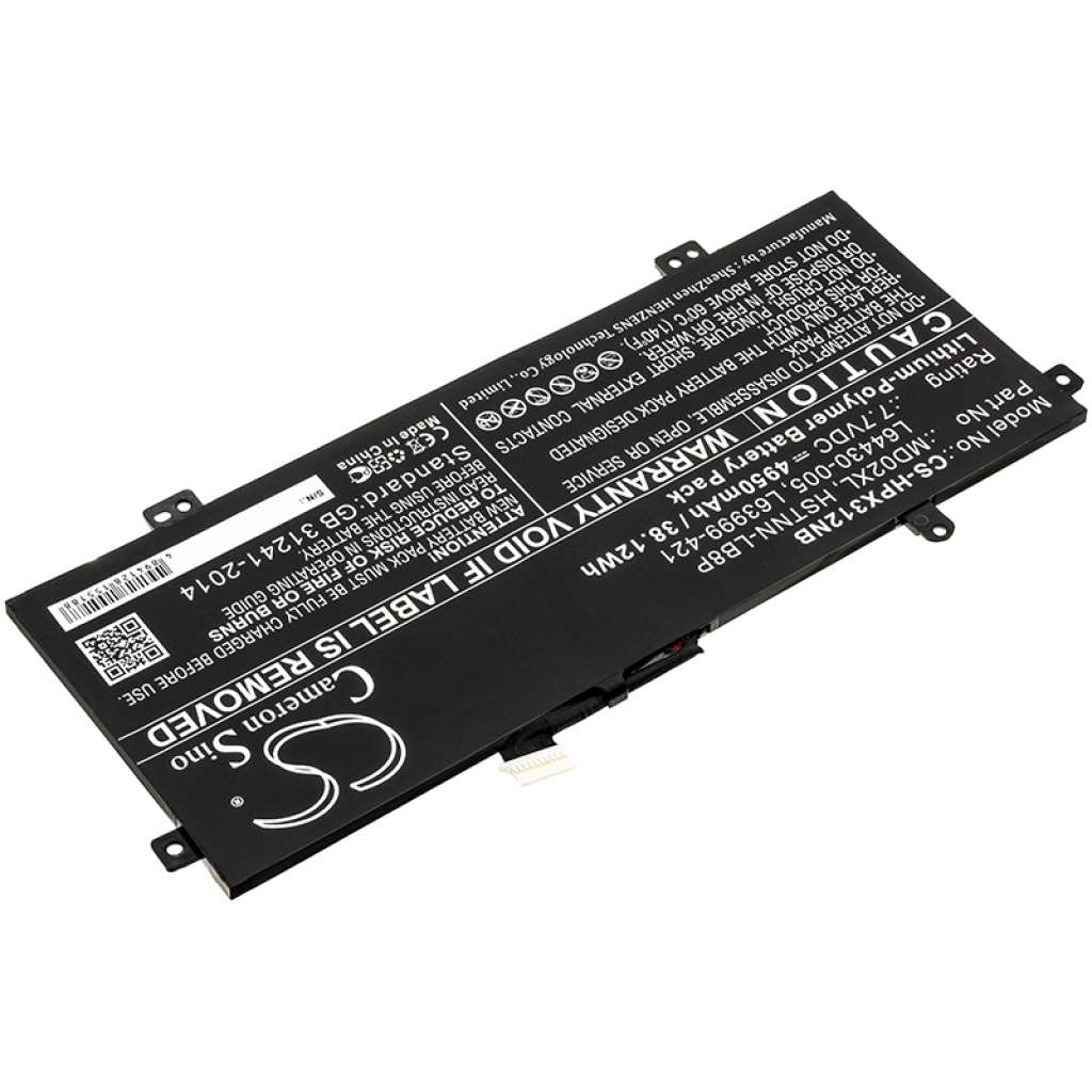 Notebook batterij HP CS-HPX312NB