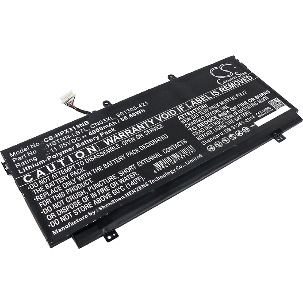 Notebook batterij HP Envy 13-AB002NO (CS-HPX313NB)