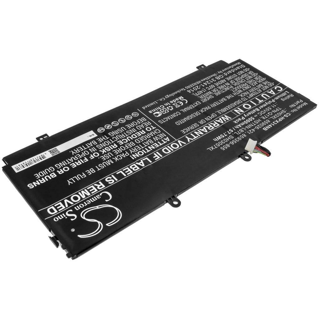 Notebook batterij HP Spectre X360 13-W013NL (CS-HPX314NB)