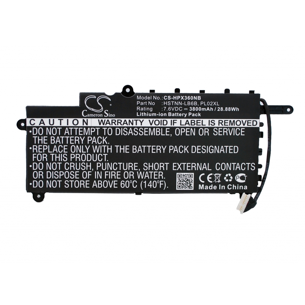 Batterijen Vervangt PL02029XL