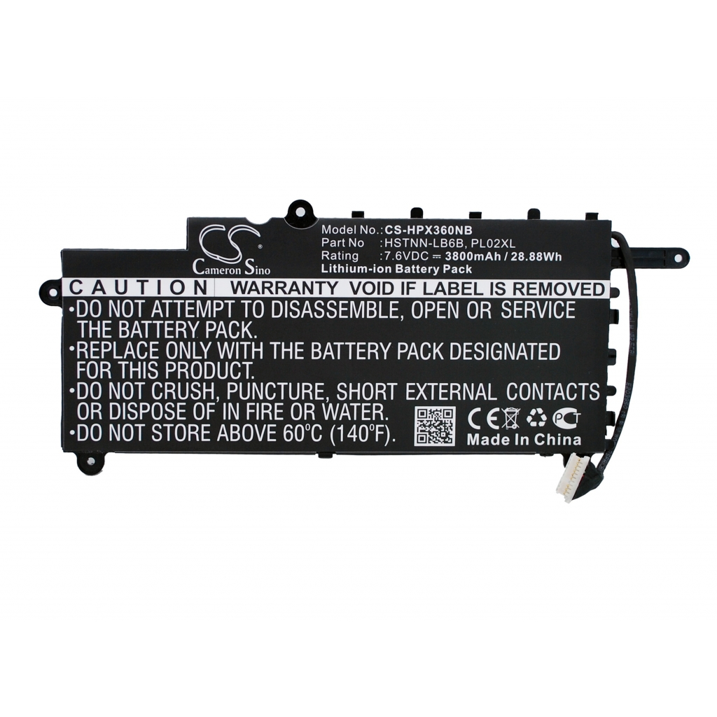 Notebook batterij HP PAVILION 11-N010NF (CS-HPX360NB)