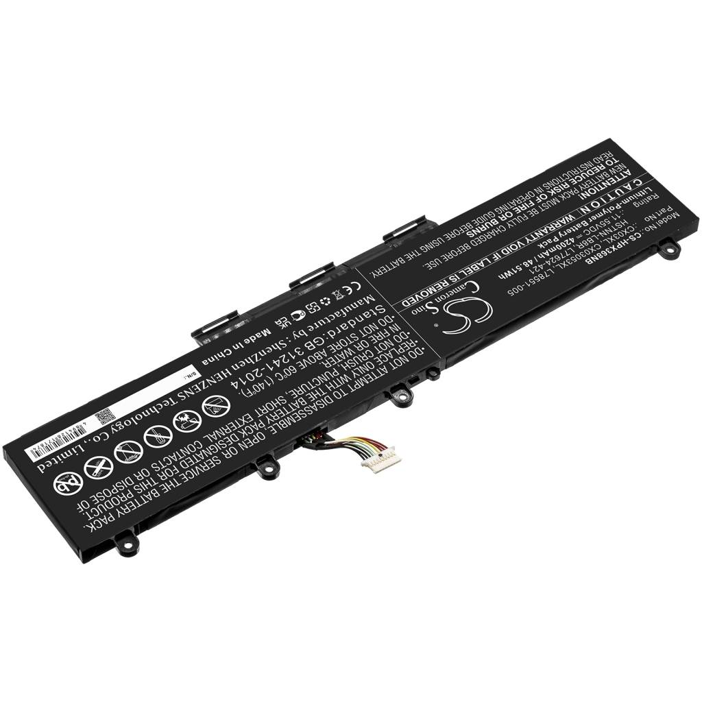 Notebook batterij HP CS-HPX368NB