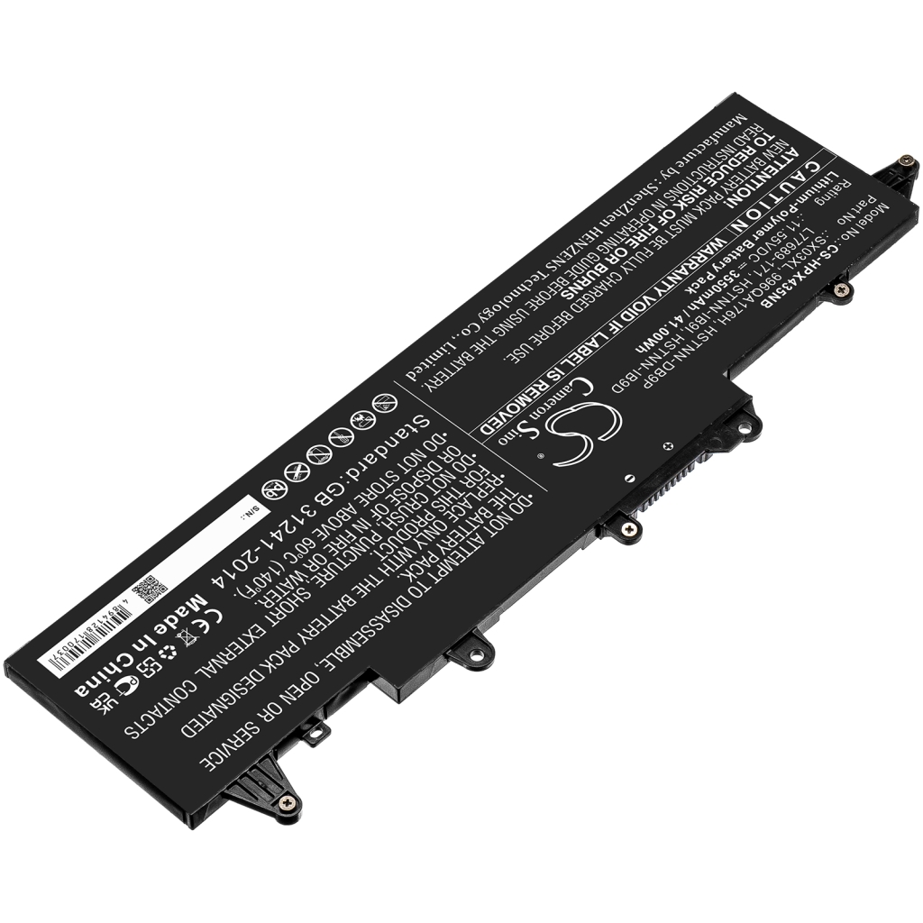 Batterijen Vervangt SX03045XL