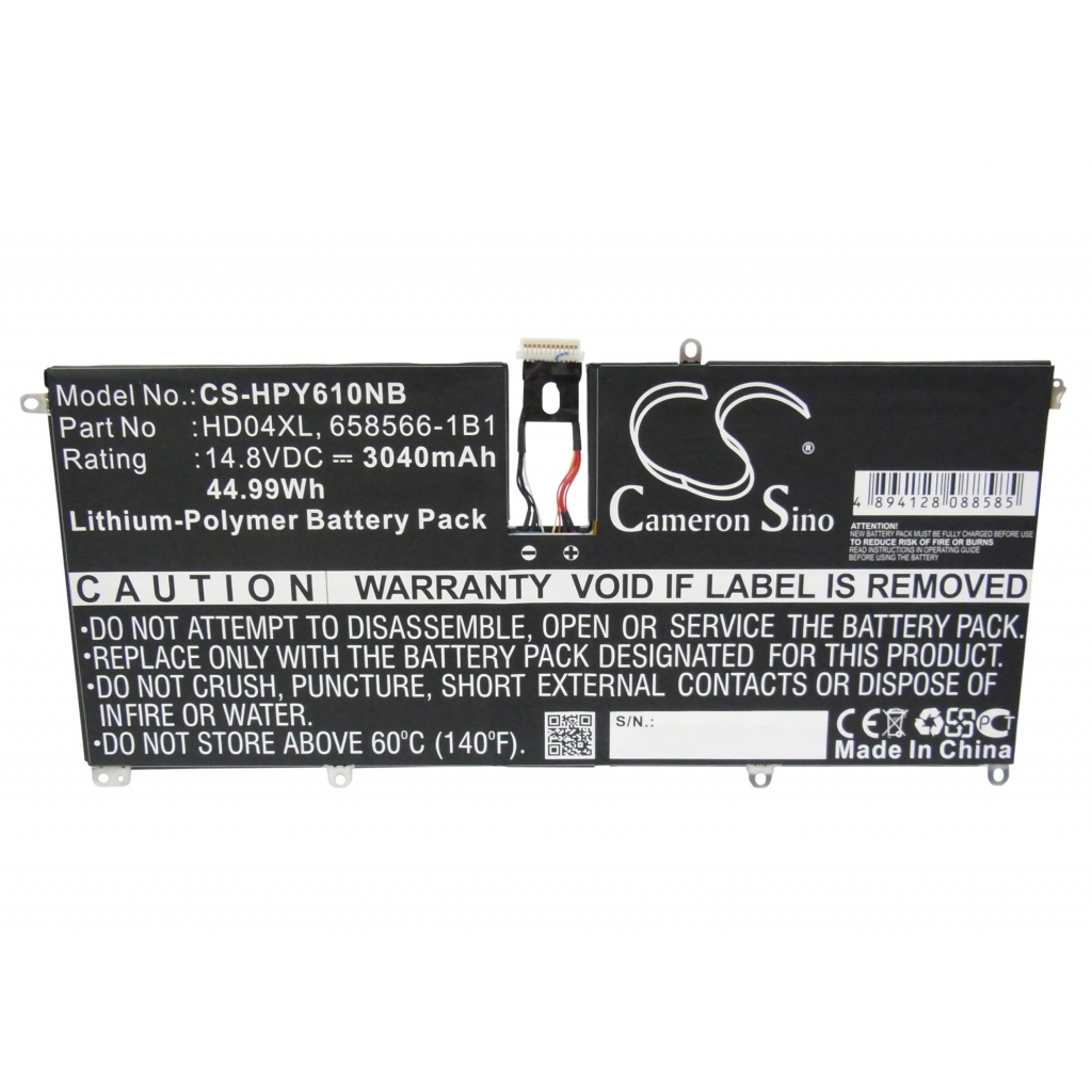 Notebook batterij HP CS-HPY610NB