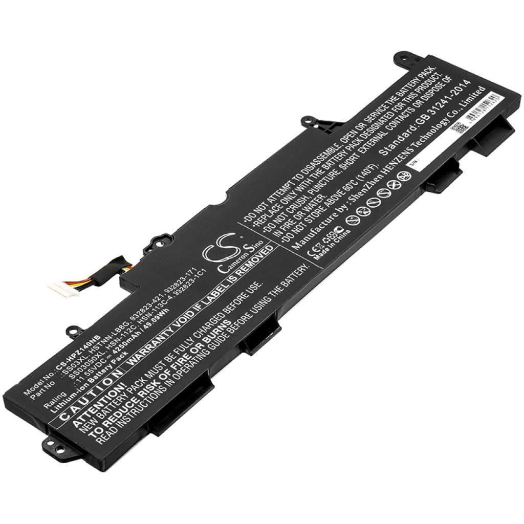 Notebook batterij HP EliteBook 830 G5-3JX68EA (CS-HPZ140NB)
