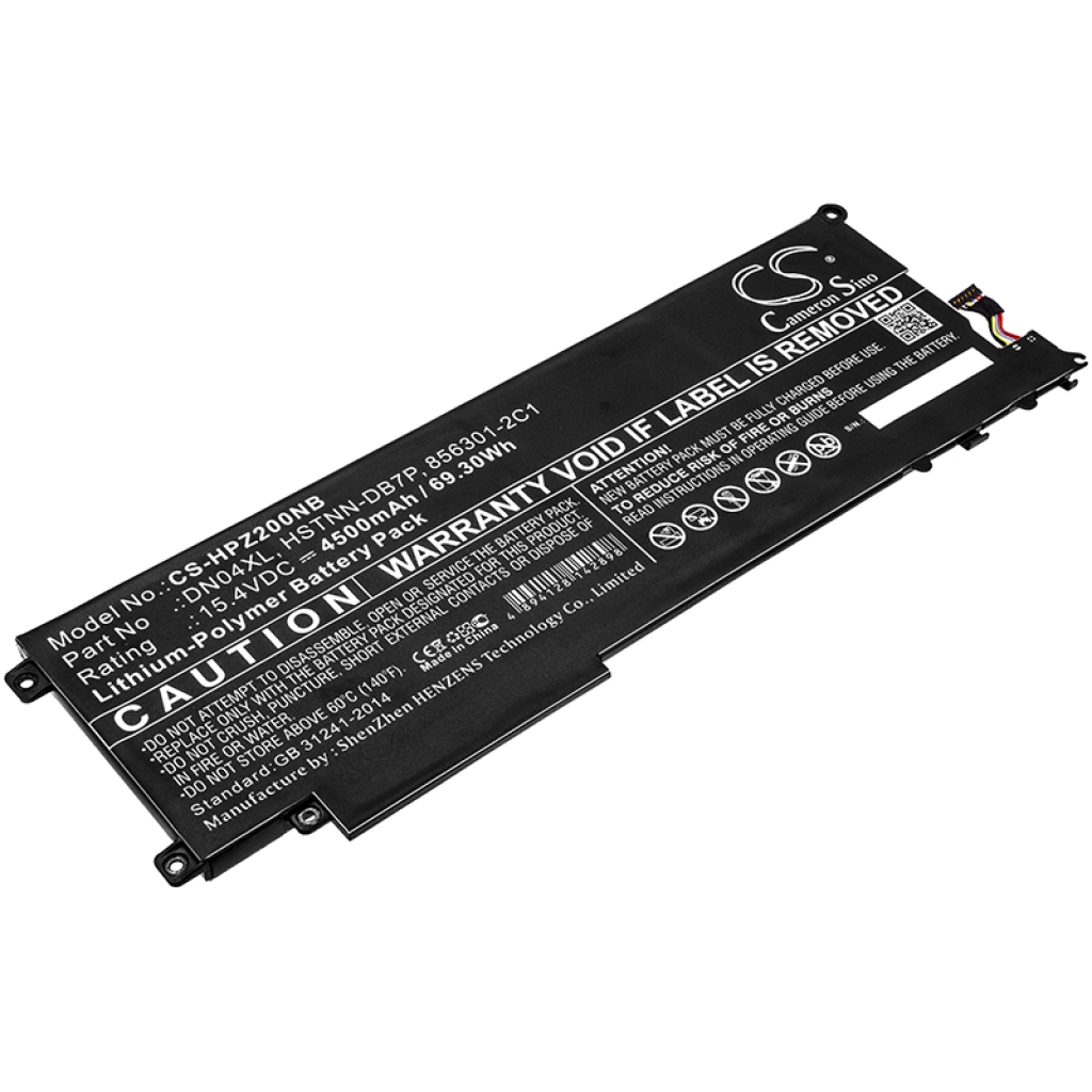 Notebook batterij HP CS-HPZ200NB