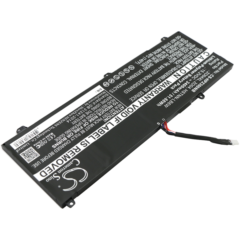 Notebook batterij HP CS-HPZ300NB