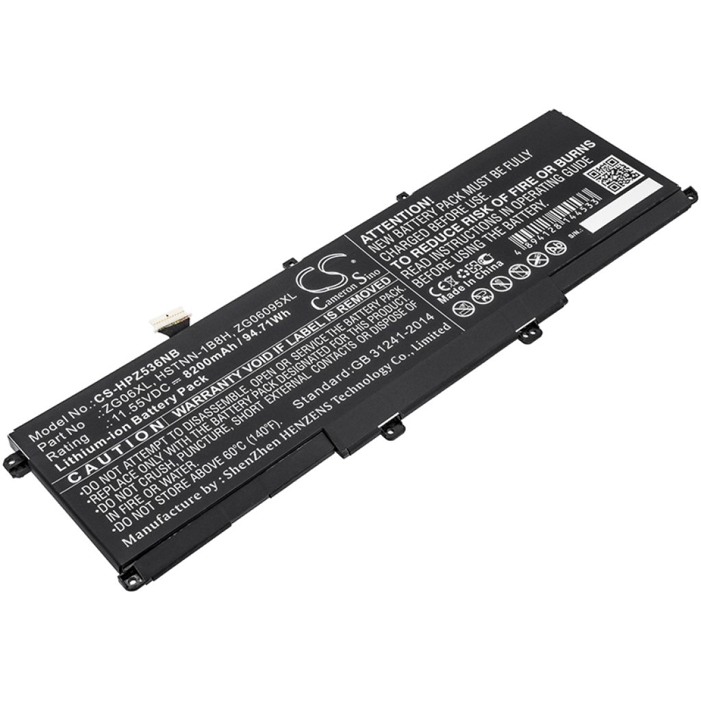 Batterijen Vervangt ZG06095XL