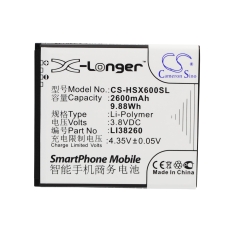 Compatibele batterijvervanging voor Hisense LI38260