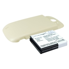 Compatibele batterijvervanging voor HTC  35H00150-01M, BG58100, 35H00150-00M, BA S560, 35H00150-06M...