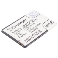 Compatibele batterijvervanging voor HTC  35H00140-01M, 35H00140-00M, BA S450