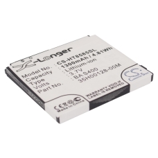 Compatibele batterijvervanging voor DOPOD 35H00128-00M,BA S400,BB81100