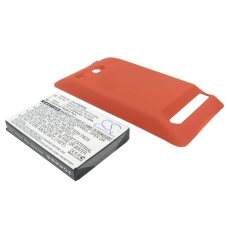 Compatibele batterijvervanging voor HTC 35H00123-00M,35H00123-02M,35H00123-03M,35H00123-22M,BA S390...