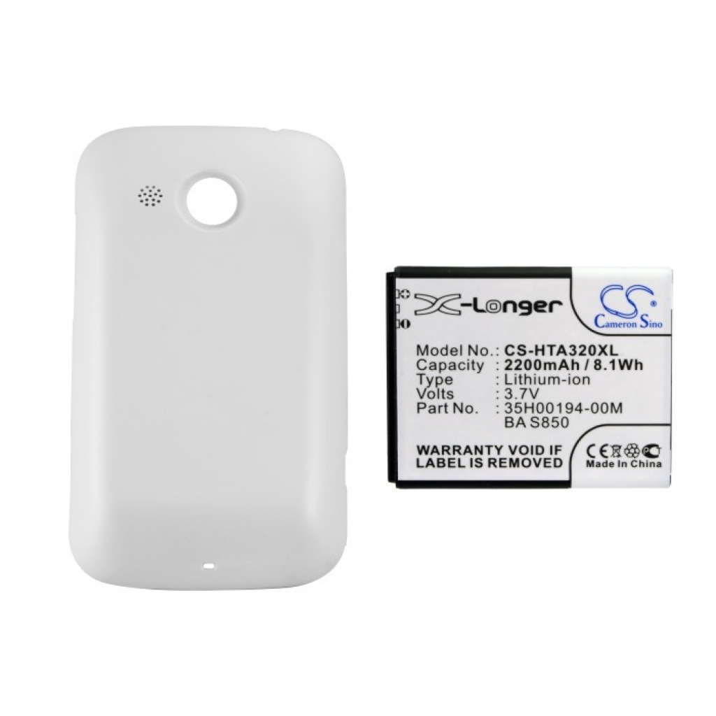 Batterij voor mobiele telefoon HTC CS-HTA320XL