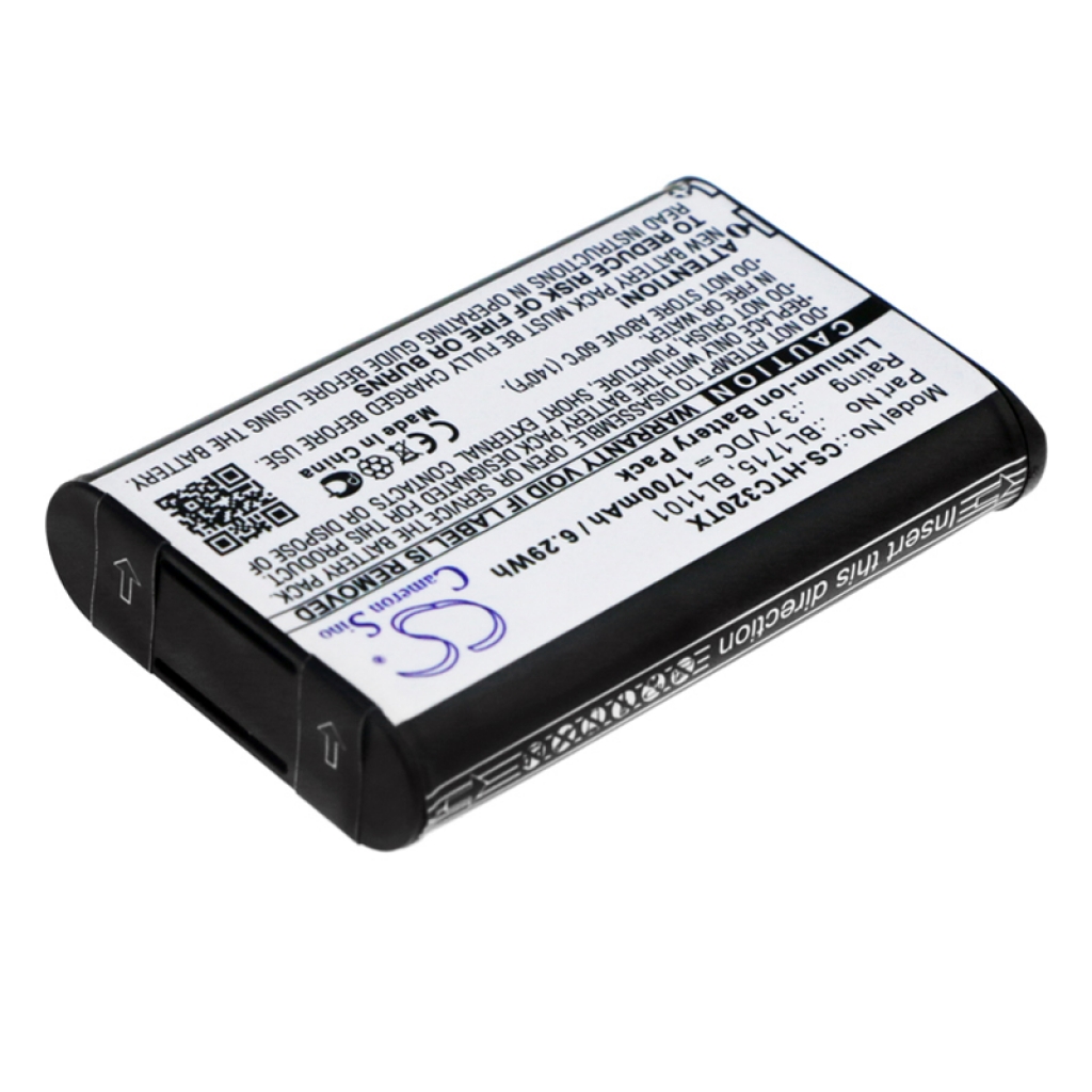 Batterij voor tweerichtingsradio HYT CS-HTC320TX