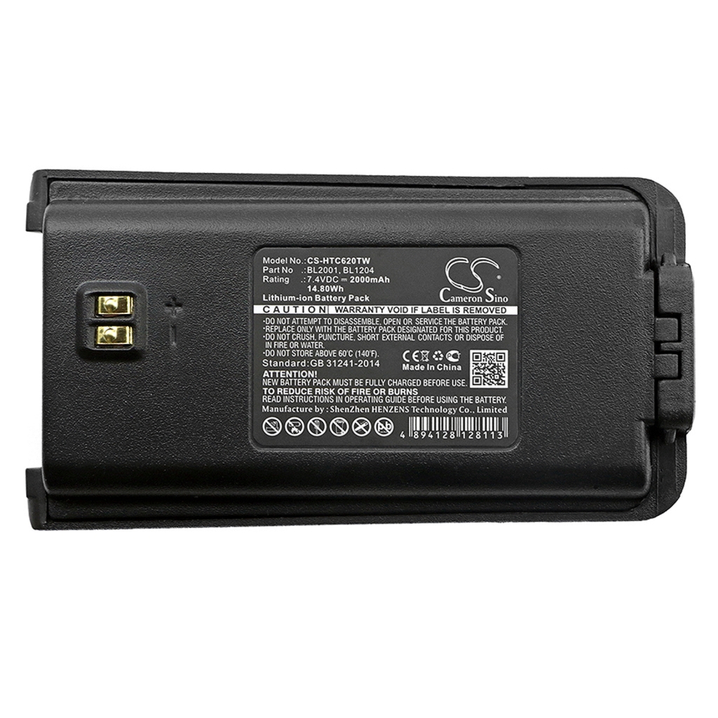 Batterijen Vervangt BL2001