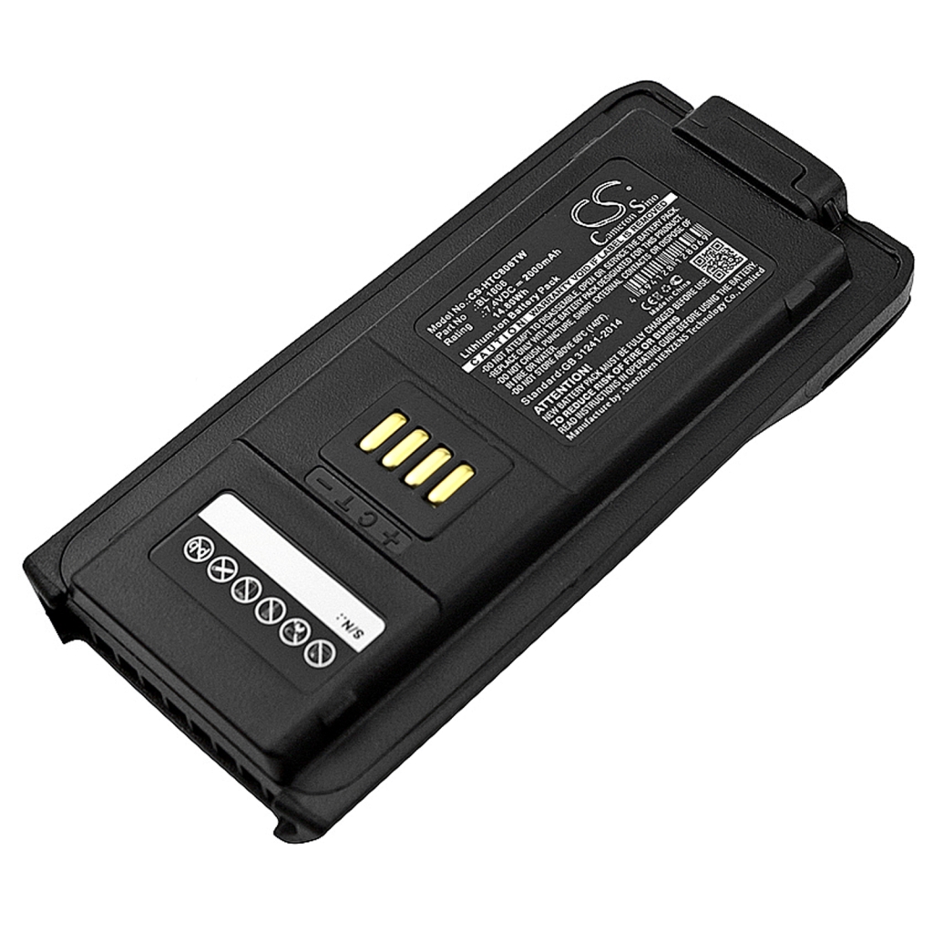 Batterij voor tweerichtingsradio HYT CS-HTC806TW