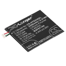 Compatibele batterijvervanging voor HTC 35H00257-00M,B2PST100