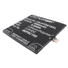 Compatibele batterijvervanging voor HTC  35H00220-00M, B0P9C100, 35H00220-01M