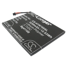 Compatibele batterijvervanging voor HTC 35H00148-00M,BG41100